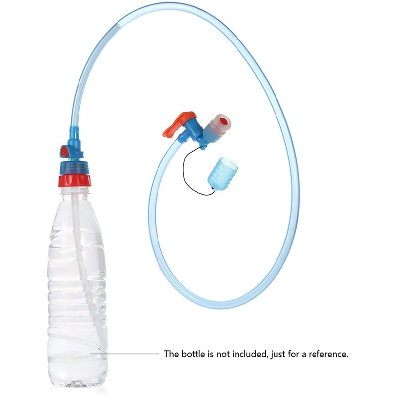 Shiwaki Water Bottle Drinking Tube Hydration Bladder Reservoir Pack Backpack