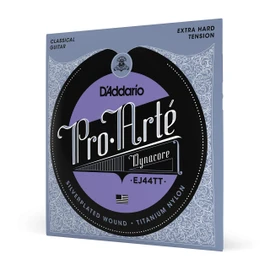D'Addario EJ44TT ProArte Dynacore Titanium Trebles Extra-Hard Tension Classical Guitar Strings