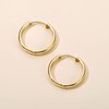 KRFY Sterling Silver Hoop Earrings for Women Girls 14K Vermeil