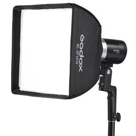 GODOX ML-SF3030 Square Softbox 11.8"x11.8"/30x30cm, Godox Mount Mini Soft Box for Godox ML100Bi ML60IIBi ML60Bi ML30 ML30Bi ML60 AD300Pro AD400Pro