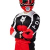 Fox Racing 180 NITRO MOTOCROSS JERSEY, FLUORESCENT RED, Medium