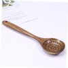 LABRIMP Handcrafted Colander Skimmer Ladle High-Temperature Resistant Kitchen Utensil for