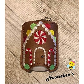 Gingerbread House Hand Sanitizer Holder and/or Lip Balm Holder
