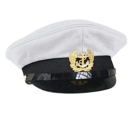 Mil-Tec Unisex marineblauw Visier, White Navy, 58 EU