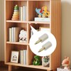 WDONAY 20PCS Shelf Pegs Self Tapping Cabinet Screws Self Drilling