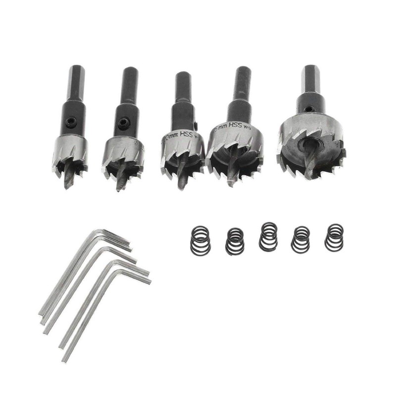 Chiloskit HSS Drill Bit Set 6 Pieces for Stainless Steel