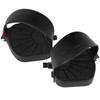 Nezylaf Exercise Bike Pedals with Straps - 9/16" Dual Compatibility