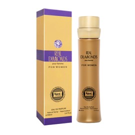 Hybrid & Company Women Real Diamond Pour Femme Eau De Parfum Natural Spray Vaporisateur 3.4 Fl Oz