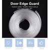 Logctee Car Door Edge Guards, 16ft Clear Chrome Universal U