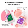 Natural Nail Growth & Oil Kit: Rose & Pomegranate Nail