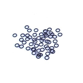 50 pack of 3.1mm matt black mini rig rings. Suitable terminal tackle for carp, course, pike fishing etc. Ronnie rigs, 360 pop ups, chod rigs, D Rigs, hair rigs