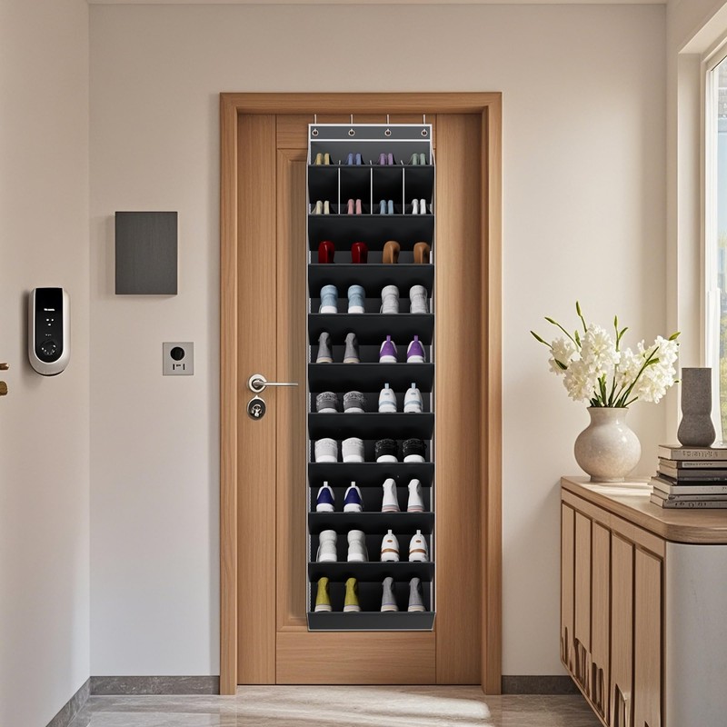 KYEVIS 10-Tier Large Size Over the Door Shoe Organizer, 20
