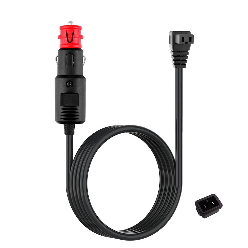 K-MAINS DC Power Cord Cable 12V/24V Compatible with Car Refrigerator