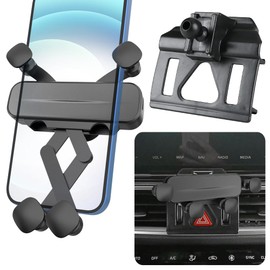 LUNQIN Car Phone Holder Mount for Kia Forte 2019 2020 2021 2022 2023 2024 Sedan Auto Accessories Navigation Bracket Interior Decoration Dash Board Mobile Cell Phone Mount