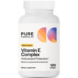 PureFormulas Vitamin E Complex - 120 Softgels