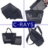 C-RAYS Hot Spring Bag, Mesh Bag, Gym Bag, Spa Bag,