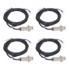 4 Set Inductive Proximity Switch 12mm Dia NPN DC 3