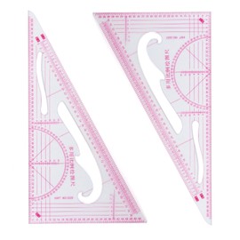 HAND Portable Pattern Cutter’s Ratio Triangle, Angle measurer- Pack of 2