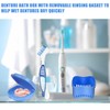 Denture Storage Box, Prosthesis Container, Denture Cup, Denture Box Set,