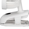 USB Desk Clip On Fan Intelligent Digital Display 3 Blades