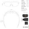 Leupold Sentinel Performance Eyewear with Matte Black Frames and Laser-Safe