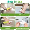 LYIGEOL Toe Cleaning Brush,Foot Brush with Reusable Drying Covers.Foot Scrubb...