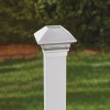 Deckorators 2-Pack Deckorators Solar Light 3 x 3 in White