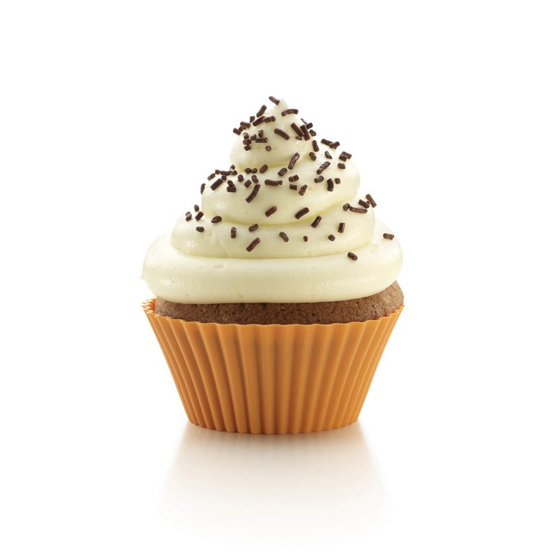Lékué 200 ml American Muffin Cup, Pack of 6, Assorted
