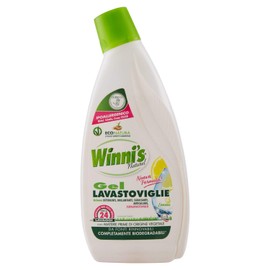 Winni's Naturel Detergente Gel Lavastoviglie, 600ml