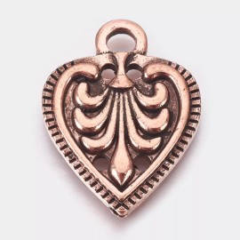 Unbranded Sew on S Hook Clasps Red Copper Plating 35.5mm long clasp: 22x9x4mm ring:19x9x4m