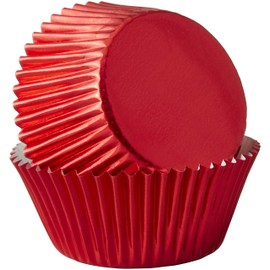 Wilton Baking Cups- Red Foil Standard 2 in. Diameter, 24 Count