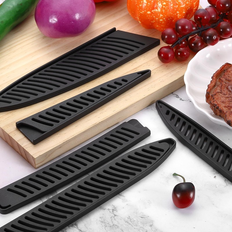 uxcell Knife Cover Sleeves Blade Edge Guards for 8" Carving