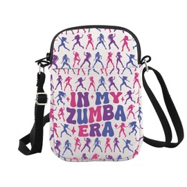 In My ZumbaEra Make-up-Tasche,Dance-Geschenk für Lehrer, Geschenk für Dance-Liebhaber, Kosmetiktasche mit Aufdruck