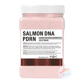 Salmon Mask for Face with PDRN Jelly Mask Powder for Facials Professional