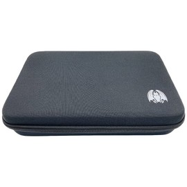 Paint Bottle Storage Carry Case with Handle - Fits up to 60 Bottles - Miniature Hobby Acrylic Painting Organizer with Foam Insert and Inner Storage Pocket for Bushes and Accessories for Wargames