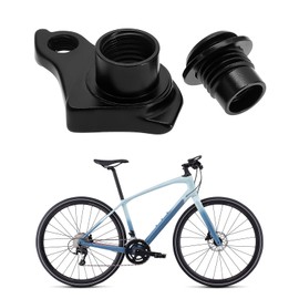 1 x Fahrrad Heckhaken Schaltwerk Hinterrad Mechanischer Schalthaken Aluminiumlegierung Kompatibel mit Sram Kompatibel mit Trek Kompatibel mit Specialized Schwarz