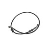 Partuto 90cm 35.43" Motorcycle Braided Brake Clutch Oil Hoses Line