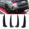 1 Pair Rear Bumper Spoiler Air Vent Cover Left Right