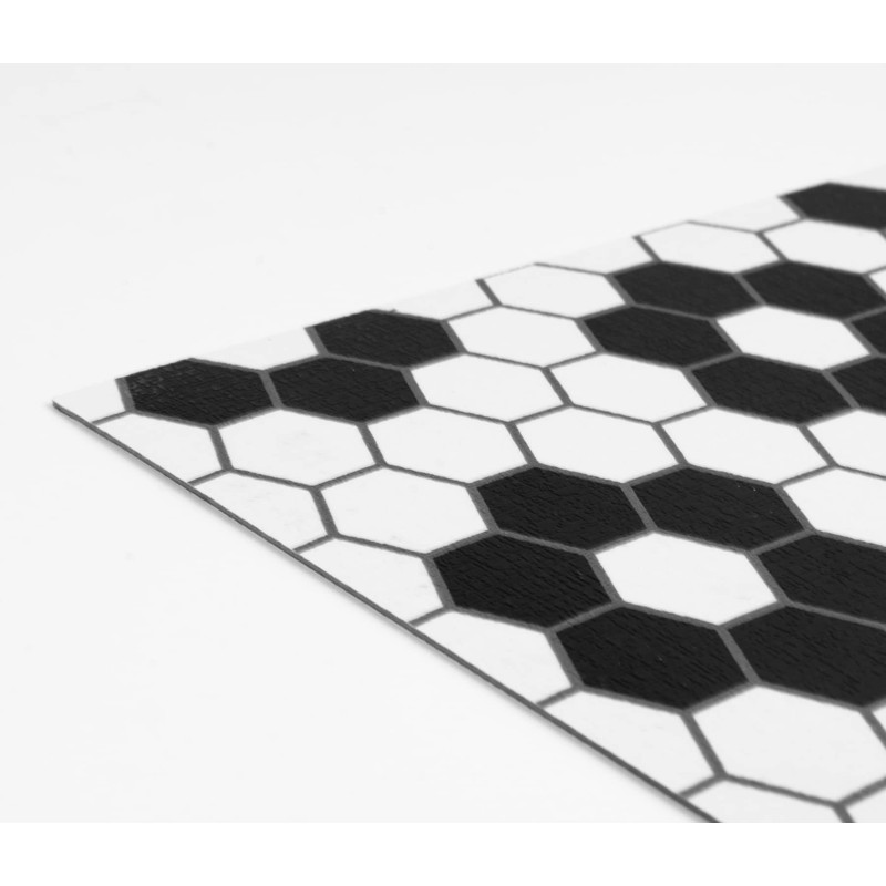 FloorPops Black Biscotto Peel & Stick Floor Tiles, FP3931