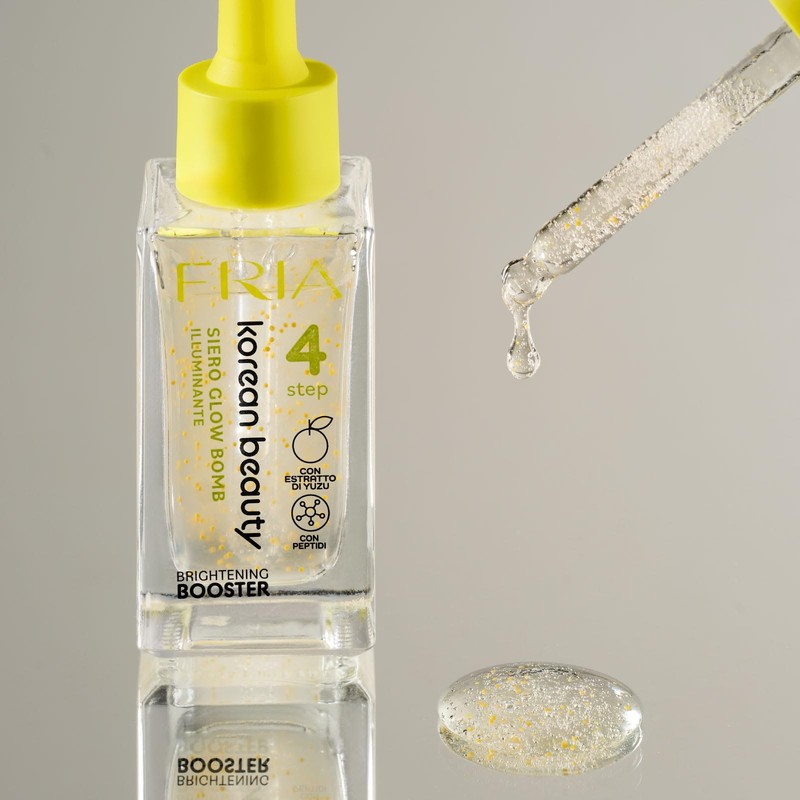 Fria Korean Beauty Siero Viso Illuminante con Estratto di Yuzu,