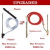 Pressure Washer Sandblasting Kit 5000 PSI Wet Abrasive Sandblaster Attachment