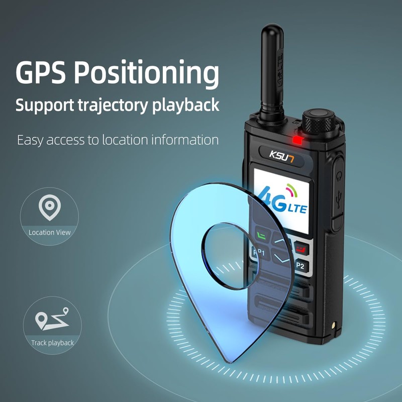 KSUN ZL35 4G Network Radio WiFi Walkie Talkie Long Range