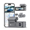4K Dash Cam Front Rear: Dual Dash Camera for Car,