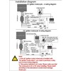 Snlazp Motorcycle Anti-Theft Alarm Security System, Control Engine Start Bike