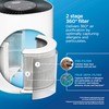 Clorox Air Purifiers for Bedroom Home, True HEPA Filter, Small