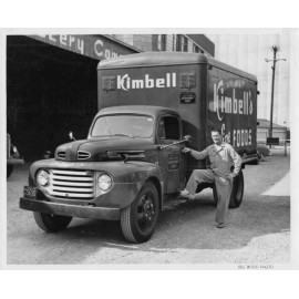 1950 Ford F-6 Truck Press Photo 0585 - Kimbells Fine Foods
