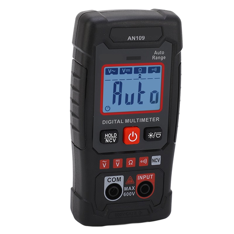 Digital Multimeter 4000 Counts Auto Ranging Voltage Tester NCV Resistance