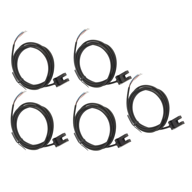 5PCS U Type Photoelectric Switch High Accuracy ABS Groove Type