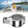 Bimini Top Deck Hinge, Bimini Tops Hardware with Pin Ring,