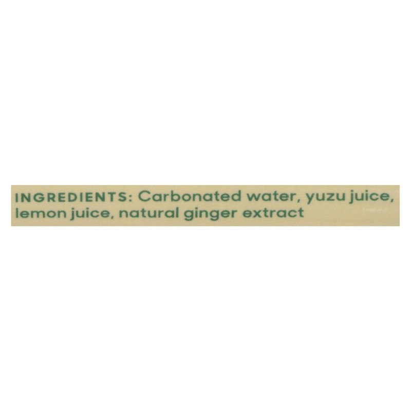 Sanzo - Sparkling Water Yuzu 12 fl. oz (Pack of